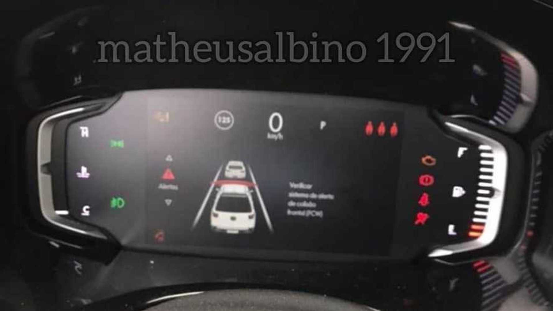 Flagra: Fiat Toro 2022 terá painel digital e multimídia vertical