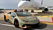 Lamborghini Huracán Evo als Follow-Me-Car