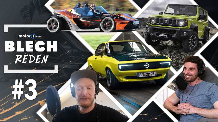 BLECH REDEN #3: Neuer Manta, Jimny mit 5 Türen und bei Regen offen fahren