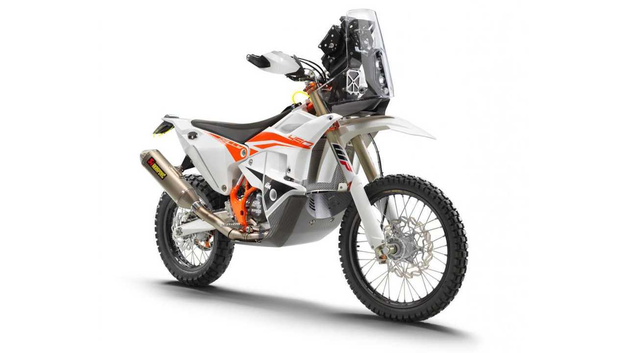 2022 KTM 450 Rally Replica - Three-Quarters, Right