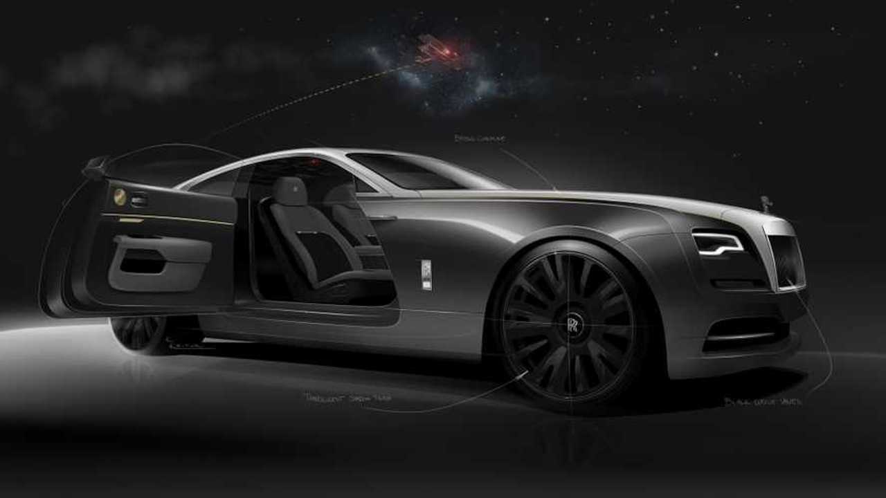 Rolls-Royce Wraith Eagle VIII Sketches
