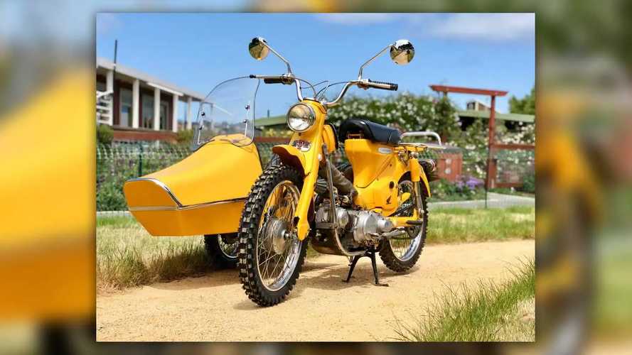 Auction Alert: 1967 Honda CT90 With Sidecar