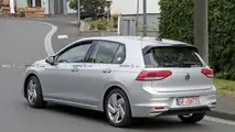 2021 VW Golf GTE spy photo