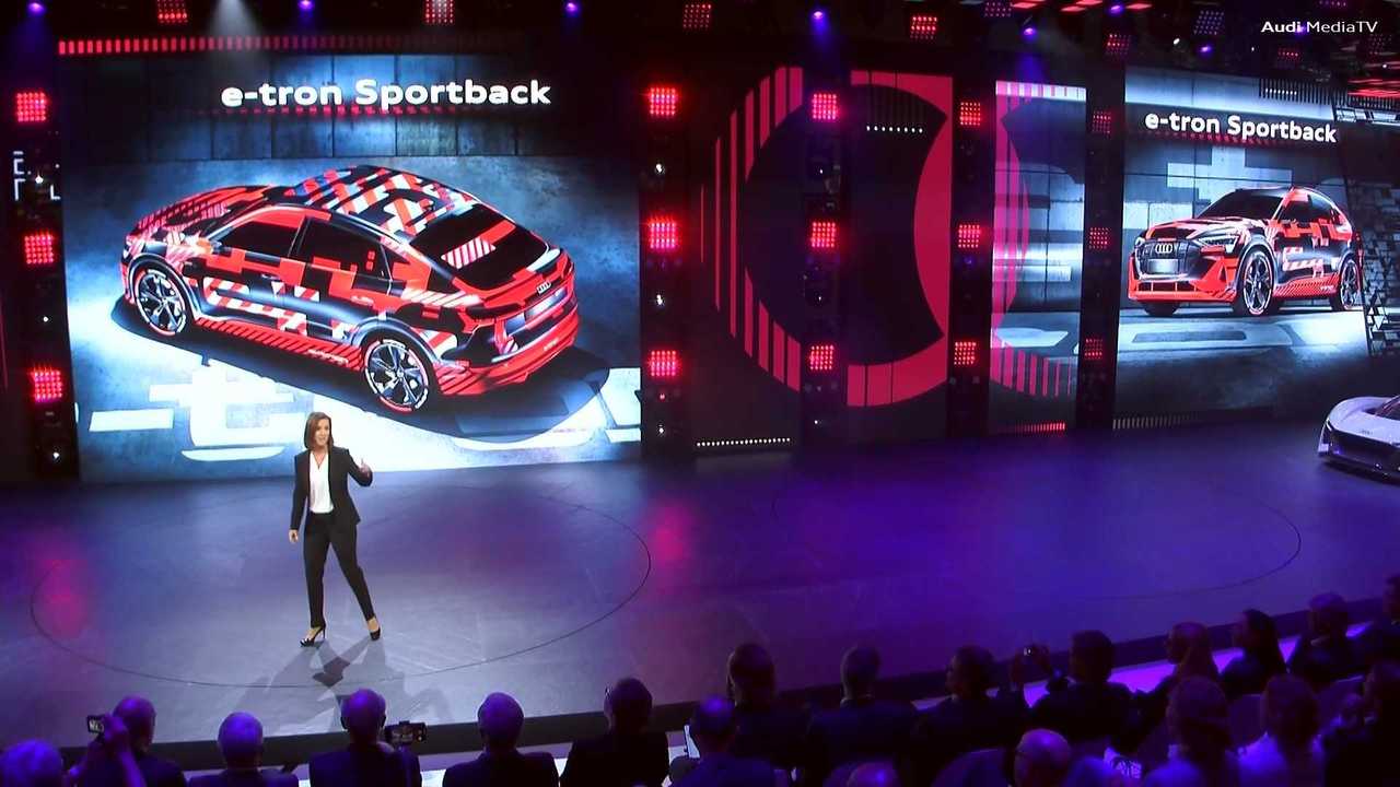 Audi E-Tron Sportback Teaser