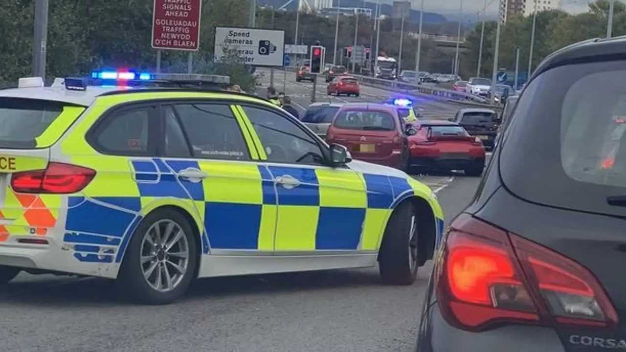 Porsche 911 GT2 RS, accidente en Gales
