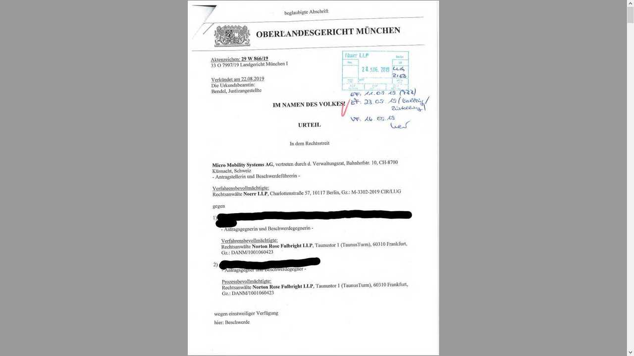 This Is The Legal Decision Against Artega On The Microlino Affair