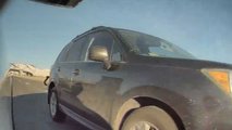 See A Subaru Forester Try To Hit A Tesla Model X With TeslaCam On