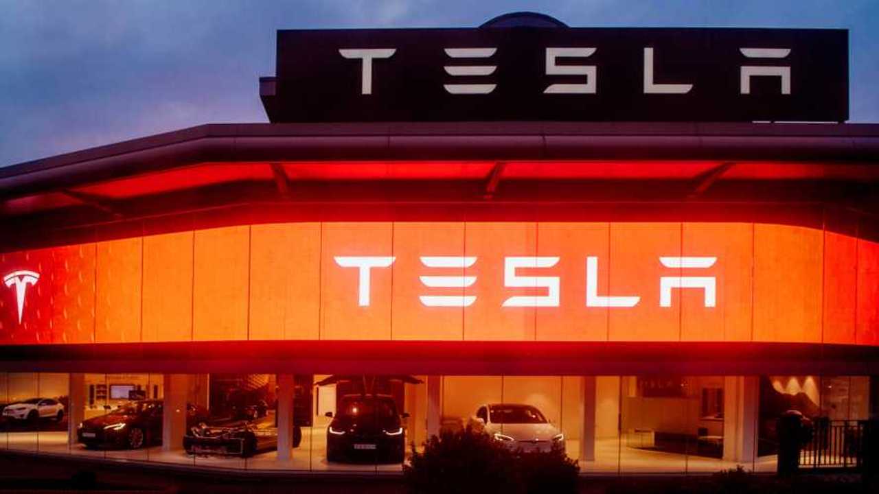 Tesla Motors showroom in central London