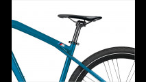 BMW-Fahrrad in M2-Blau
