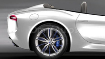 Maserati Alfieri Cabrio render
