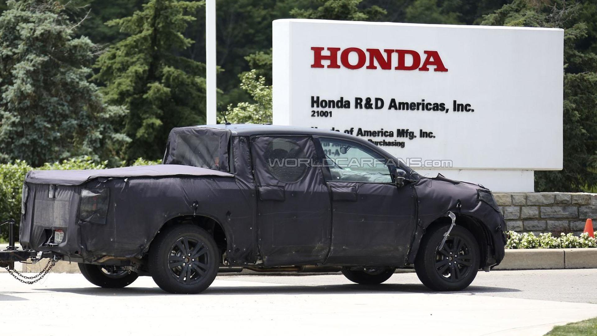 2017 Honda Ridgeline Spied In The United States