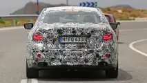 2017 BMW 5-Series plug-in hybrid spy photo