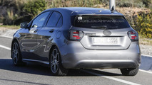 2015 Mercedes-Benz A-Class facelift spy photo