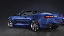 Chevrolet Camaro Convertible render