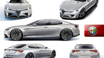 Alfa Romeo Giulia render