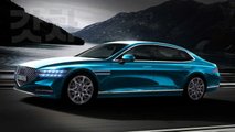 2022 Genesis G90 rendering