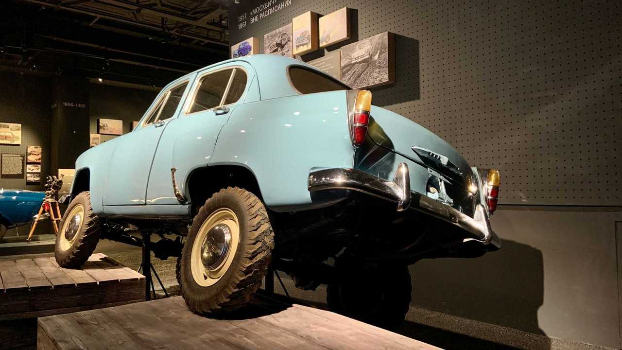 «Москвич-410», вид сзади