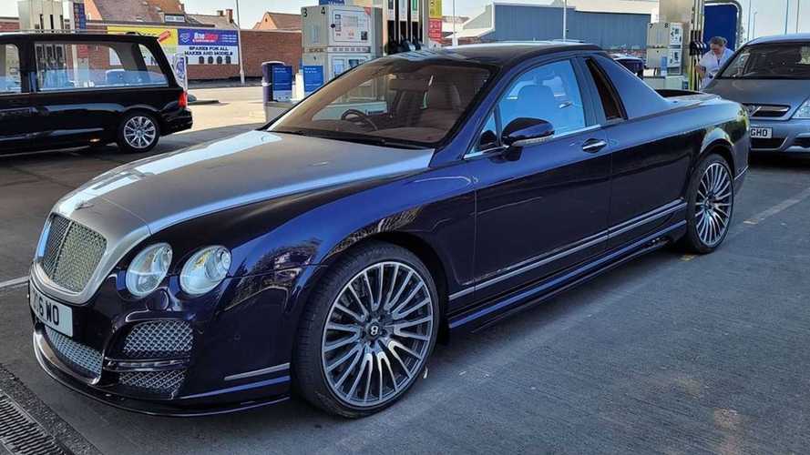 Bentley Flying Spur'ün pick-up dönüşümünü gördünüz mü?