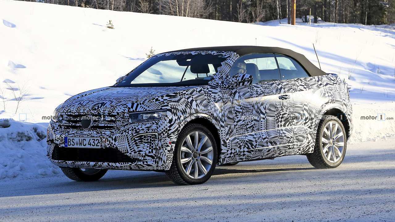 2020 VW T-Roc Cabrio Spy фото