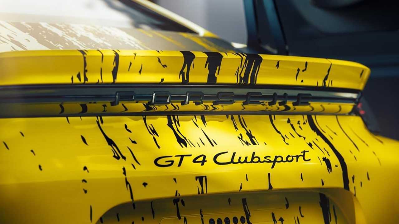 Porsche 718 Cayman GT4 Clubsport
