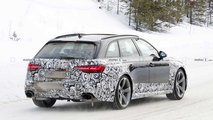 2019 Audi RS4 Avant makyajlı casus fotoğraflar