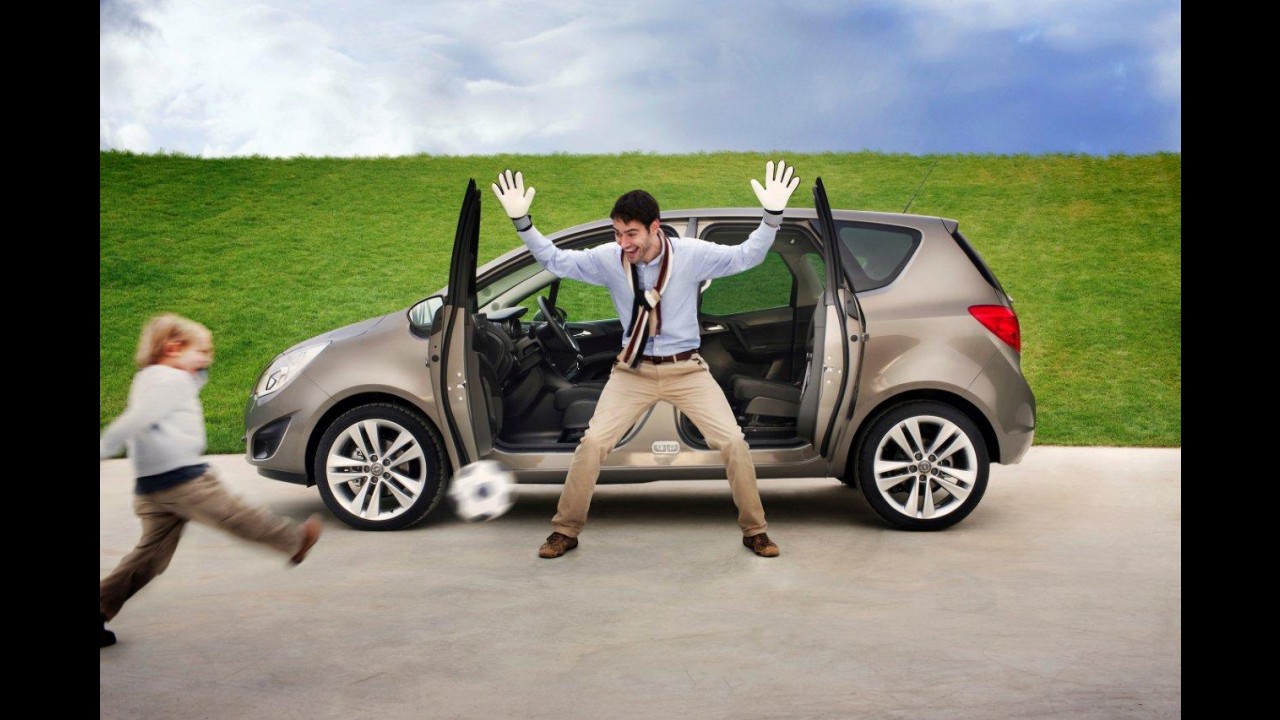 Opel divulga Nova Meriva 2010 - Veja fotos