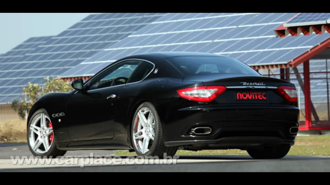 Maserati GranTurismo S preparado pela Novitec Rosso fica com 600 cavalos de potência