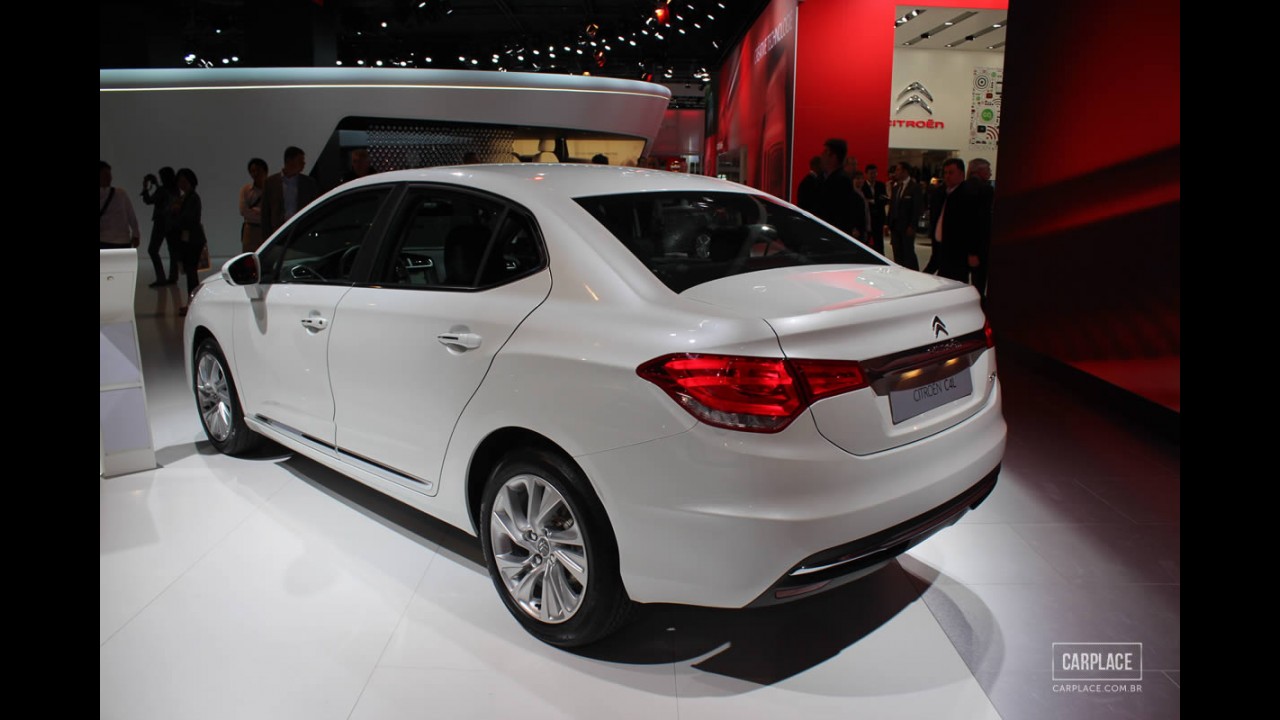 Salão de Paris: Conhecemos o Citroën C4L, o sucessor do C4 Pallas - Confira fotos e impressões