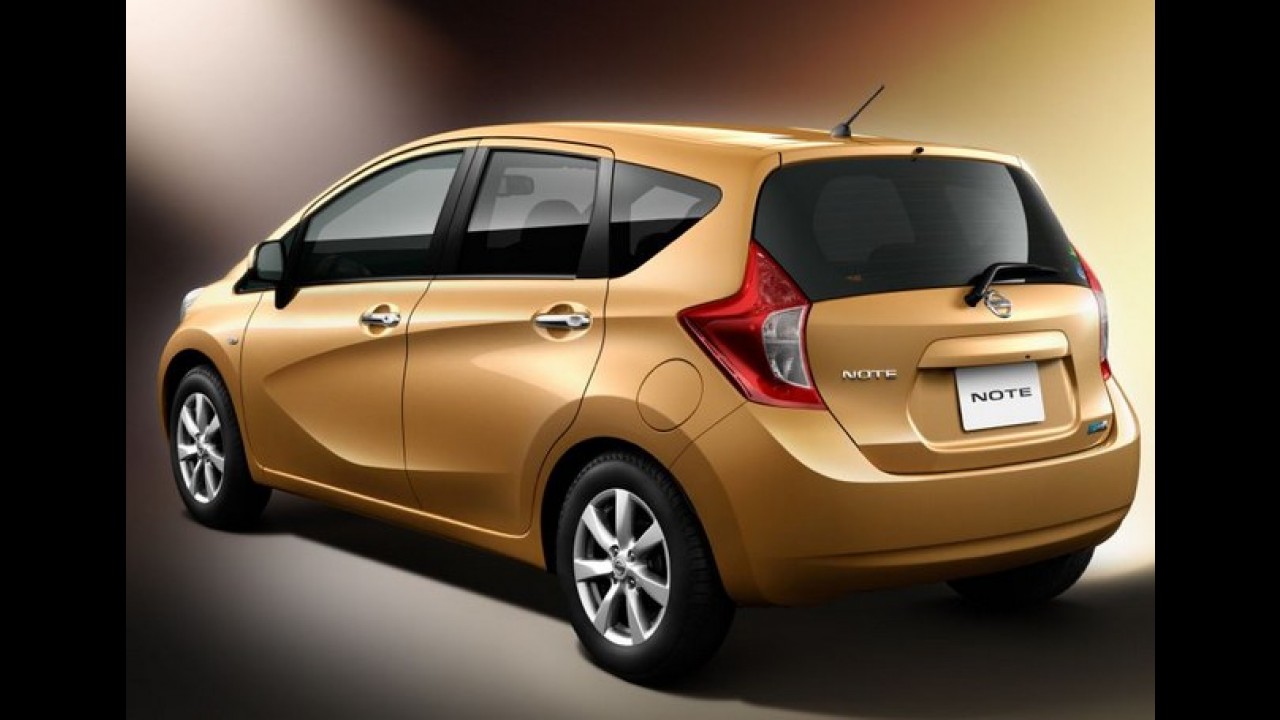 Nissan Note 2013 é revelado - Visual deve inspirar a futura Livina