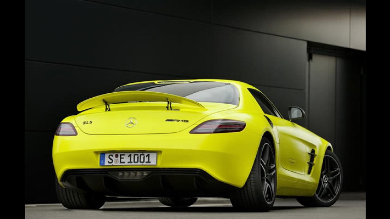 Mercedes revela detalhes técnicos do SLS AMG E-Cell