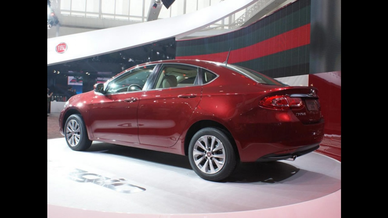 Fiat Viaggio é lançado oficialmente no Salão de Pequim: Veja as fotos