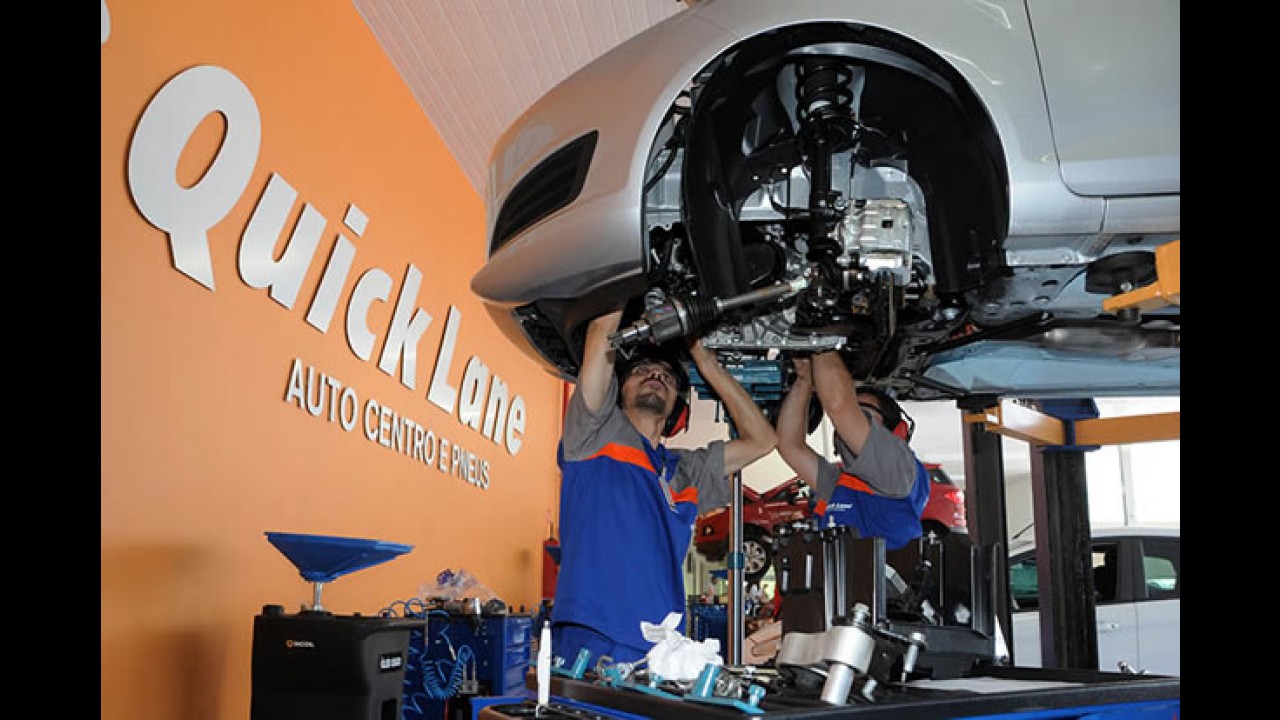 Quick Lane: Ford inaugura centro de serviços rápidos no Brasil