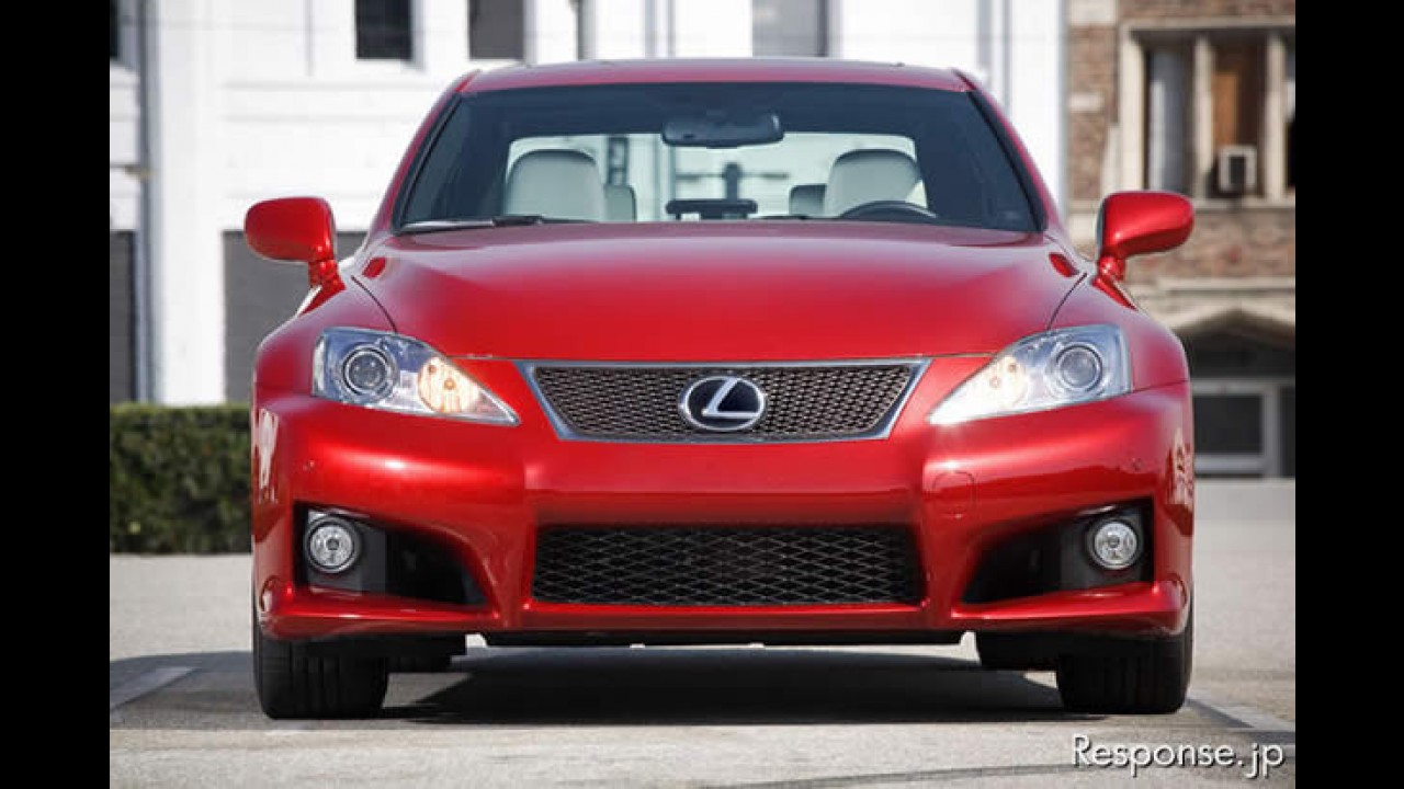 Lexus IS-F 2011: Site japonês revela fotos da versão esportiva do sedan
