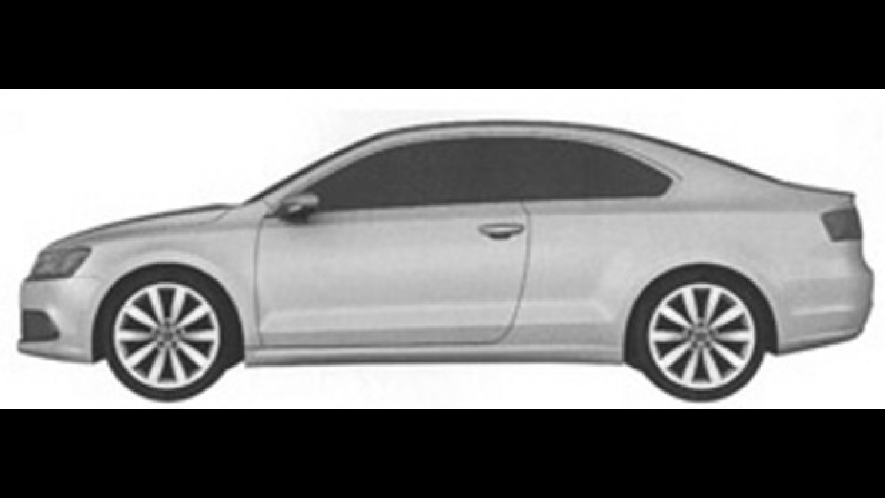 Novo Jetta Coupé? Imagens do registro de patentes indicam nova versão