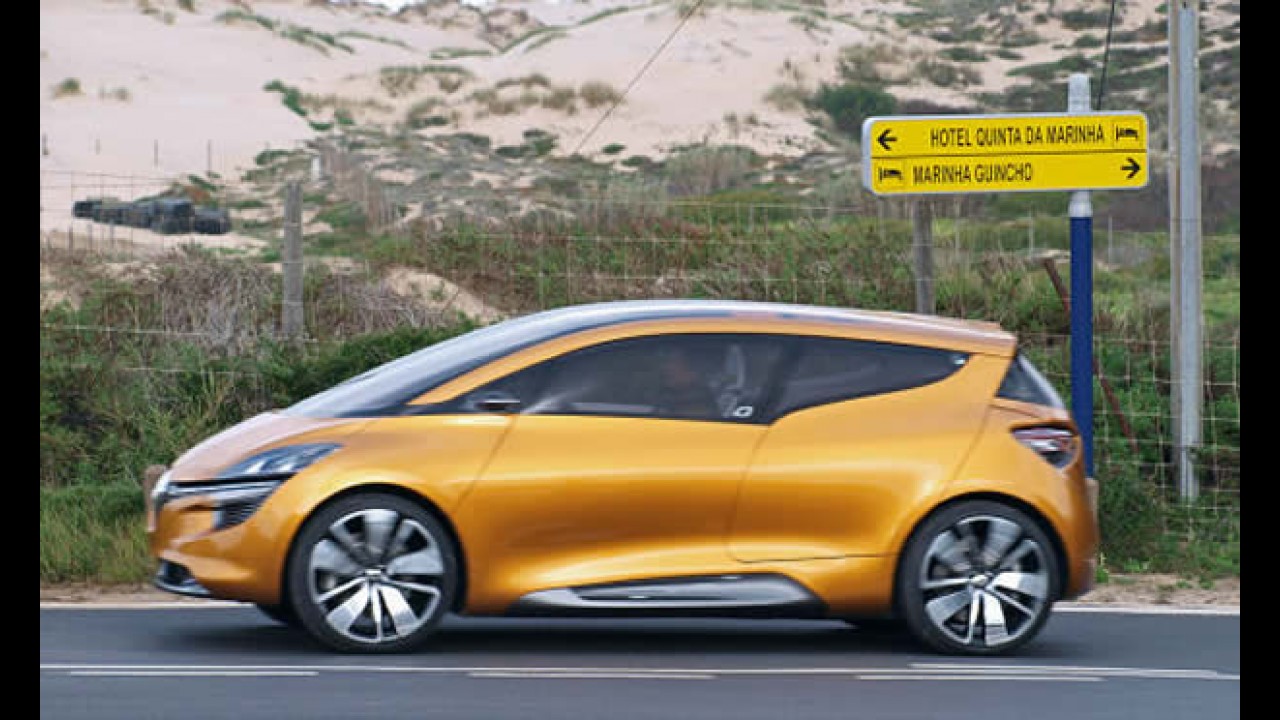 Novo Renault R-Space Concept é flagrado! Seria a nova geração da Scénic?