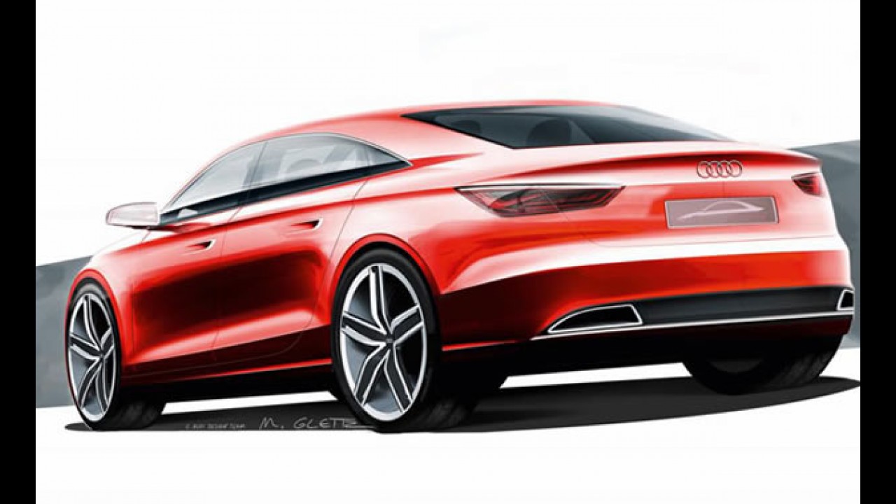 Audi divulga desenhos do A3 Sedan "Concept"