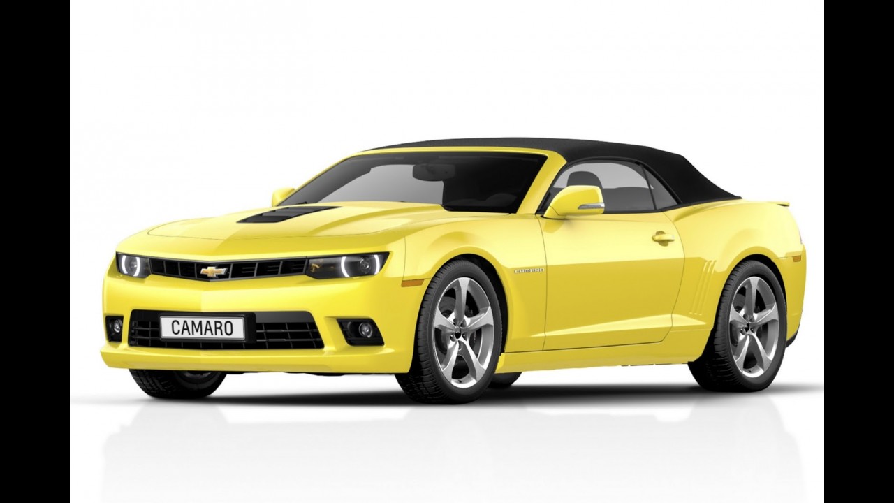 GM revela novo Camaro conversível; estreia acontece em Frankfurt