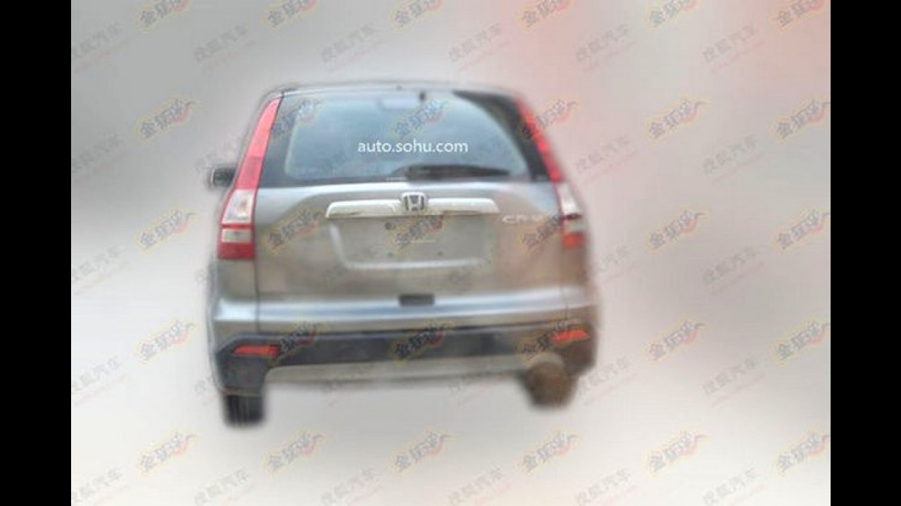 Flagra: geração passada do Honda CR-V pode reviver na China