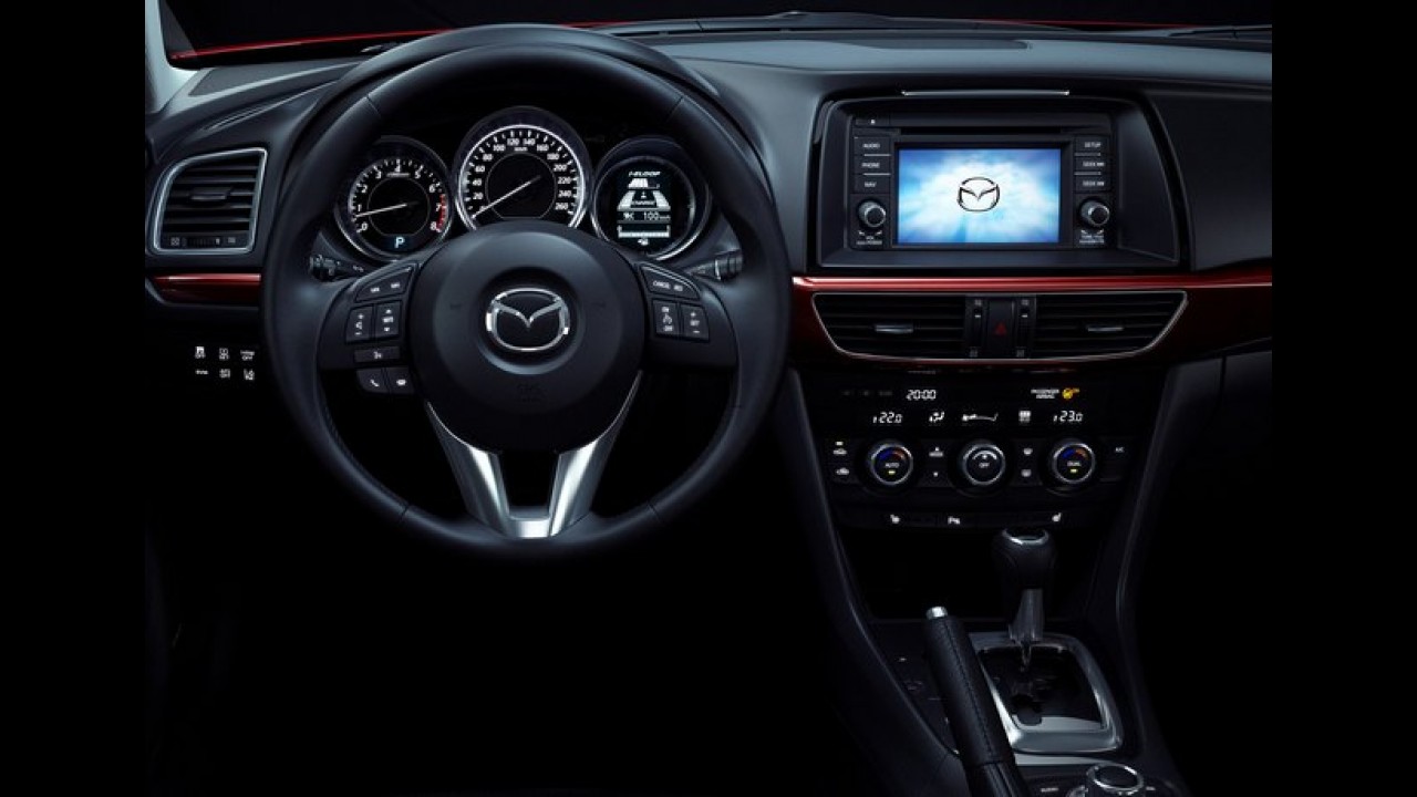 Oficial: Mazda6 tem as primeiras imagens reveladas antes da estréia
