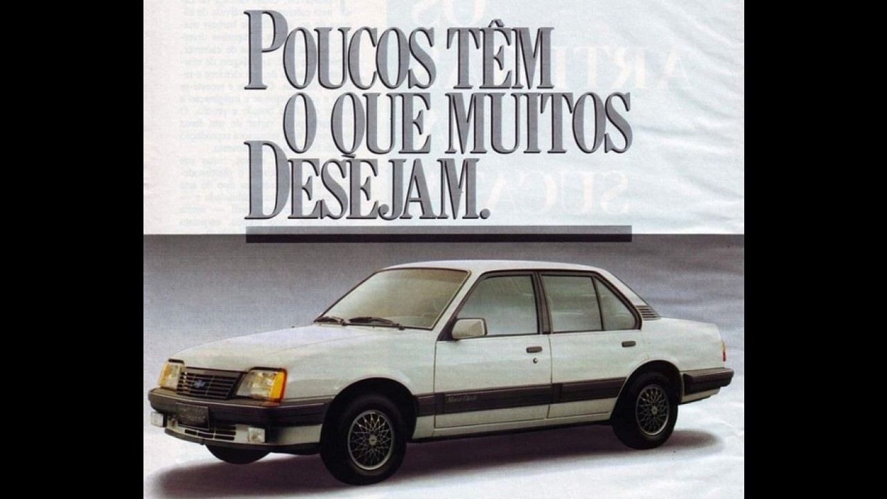 Carros para sempre: Chevrolet Monza, o clássico dos anos 1980