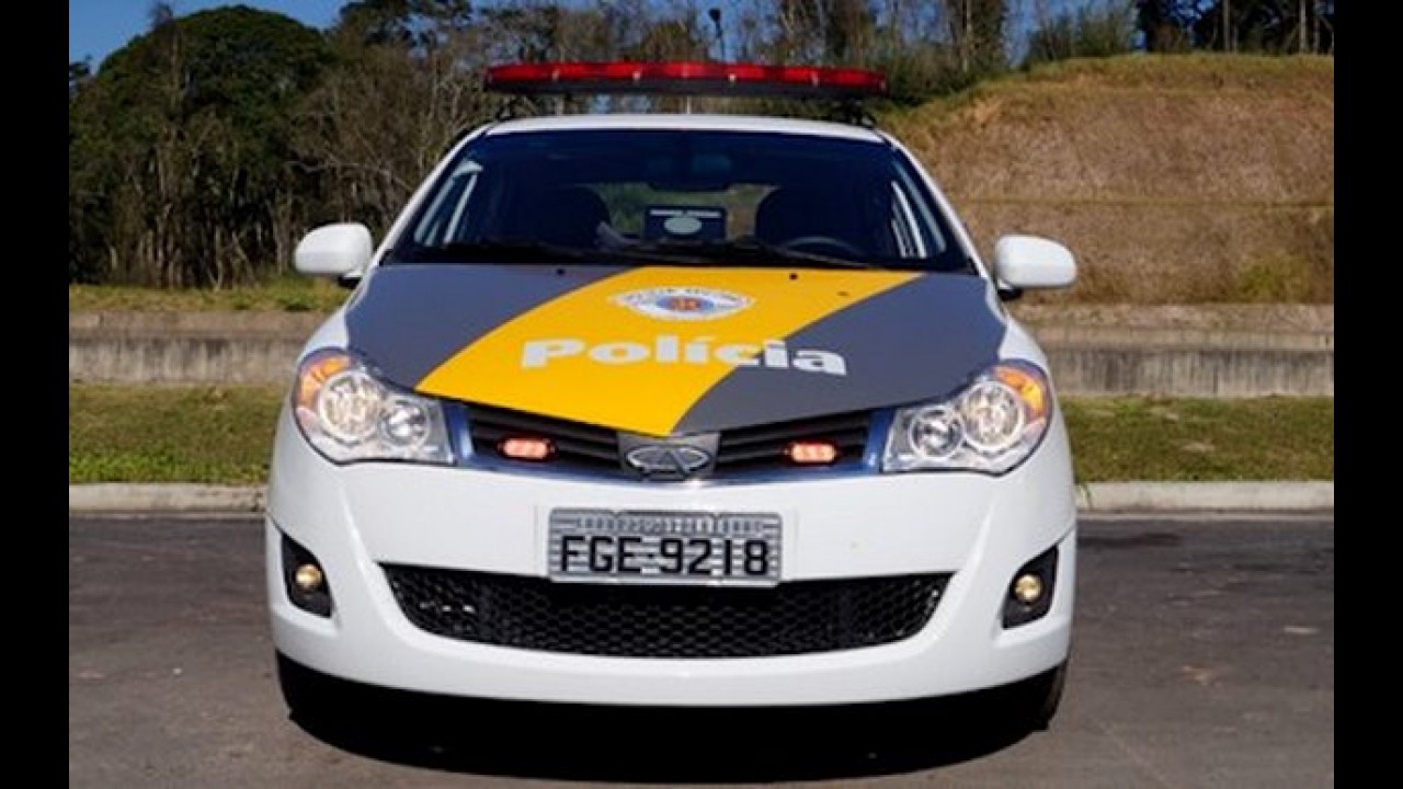 Chery Celer passa a compor a frota da Polícia Rodoviária de São Paulo