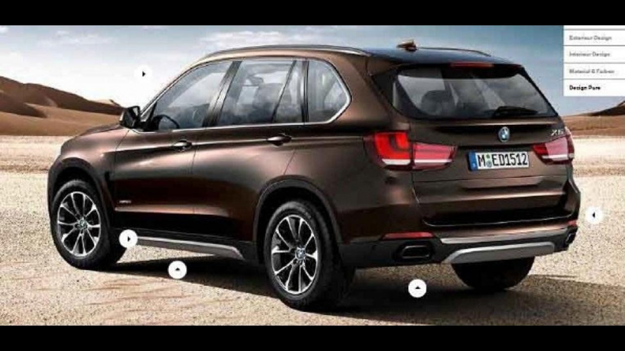 Vazou: Nova geração do BMW X5 aparece em primeiras imagens oficiais