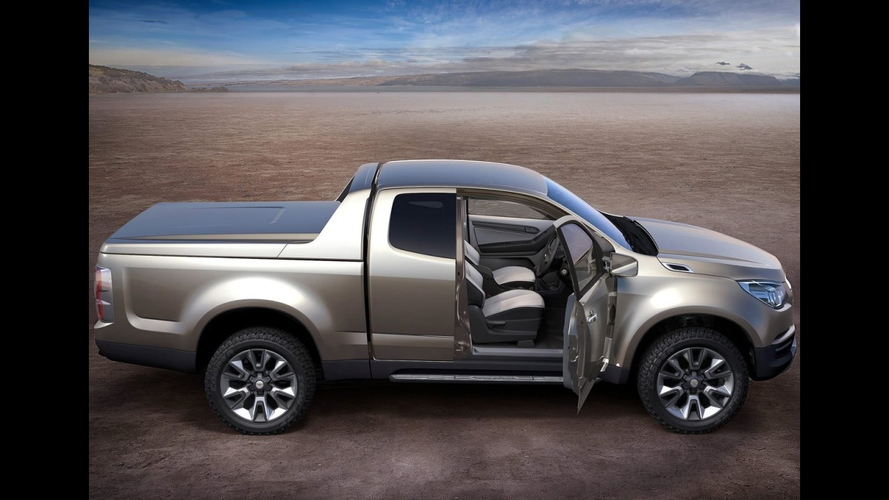 É a cara da Nova S10: Chevrolet revela a Colorado Concept 2011