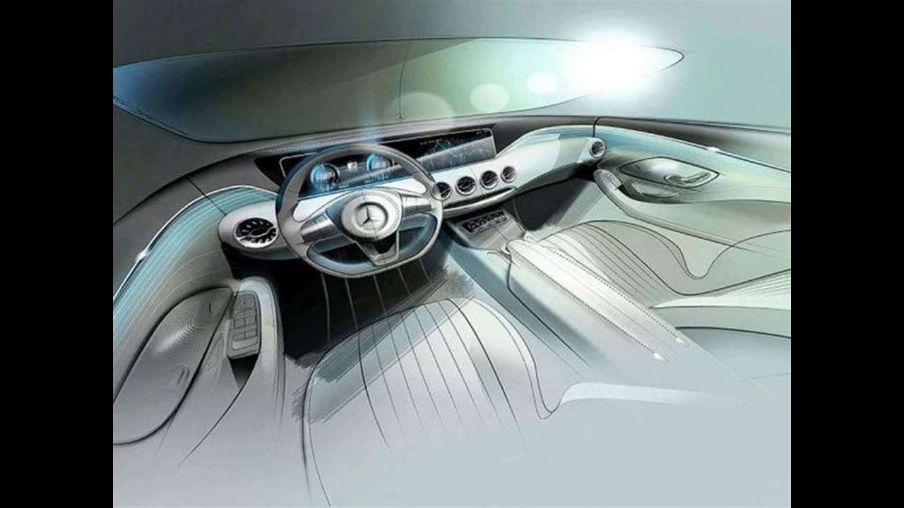 Mercedes apresentará o Classe S Coupe Concept em Frankfurt