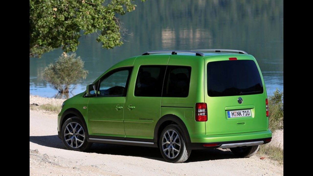 Volkswagen Cross Caddy tem as primeiras imagens reveladas na Europa