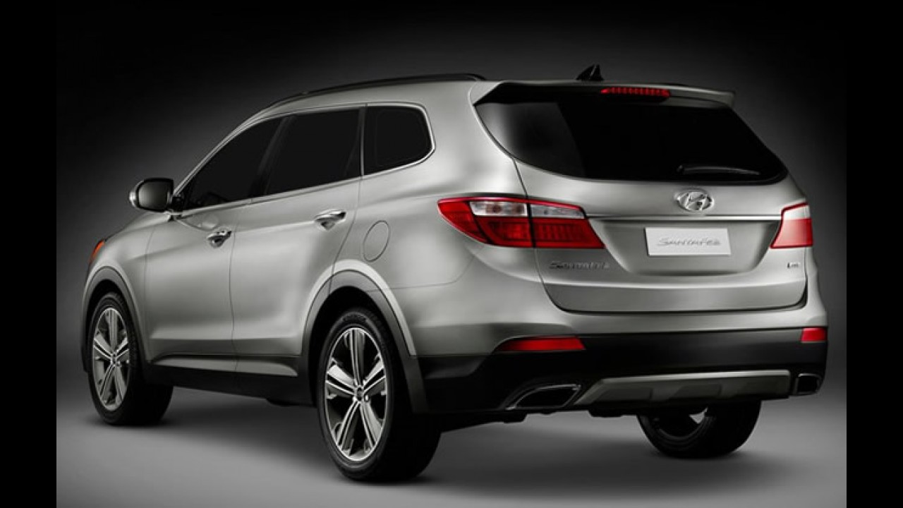 Grupo CAOA deverá fabricar nova geração do Hyundai Santa Fe no Brasil