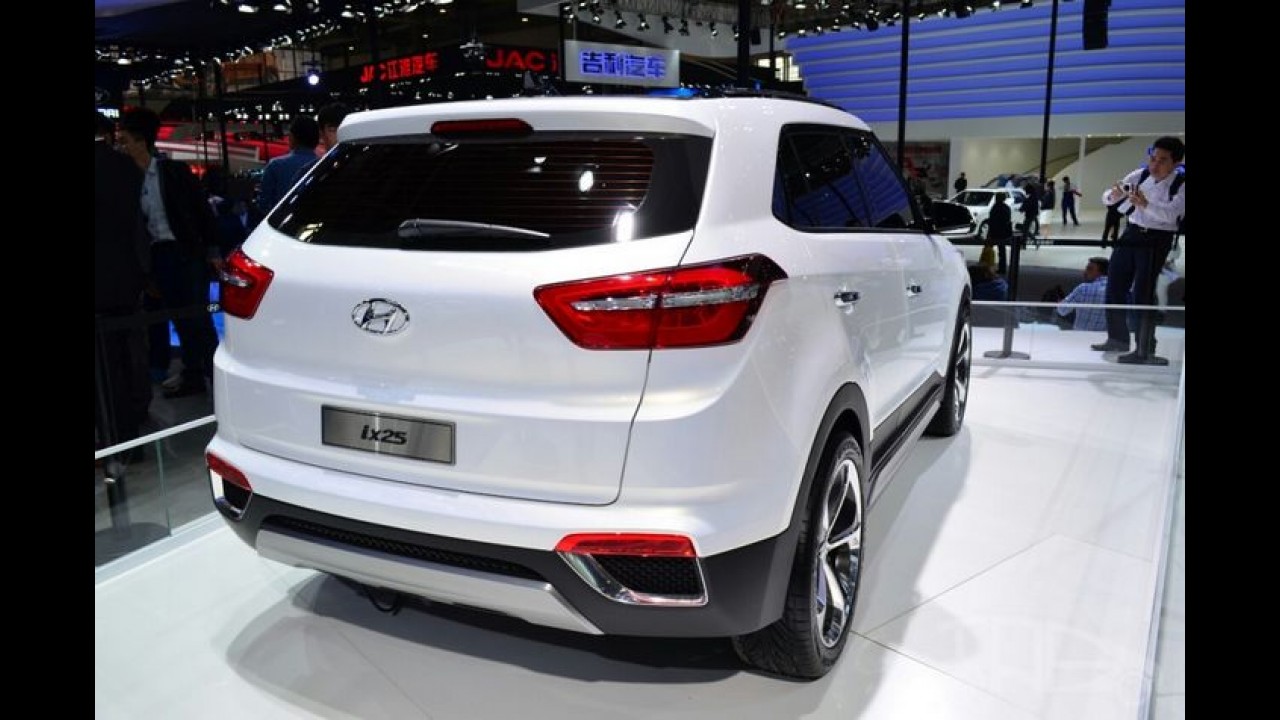 Versão de produção do Hyundai ix25 é flagrada na Coreia do Sul