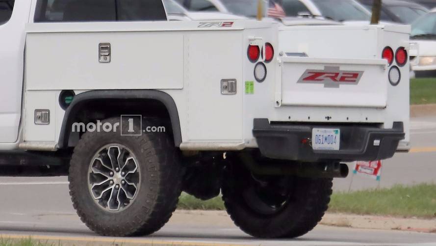 Chevy Colorado ZR2 Utility Spy Photos