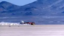 Bloodhound SSC speed run