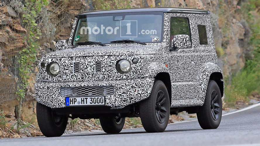 2018 Suzuki Jimny Spy Photos